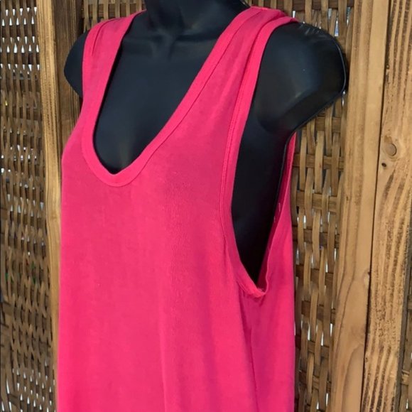 NWT Free People Take The Plunge Tank Pink Large - Picture 5 of 13
